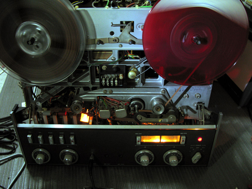 REVOX A77 オープンリールデッキ : フラットバーロードで行こう！