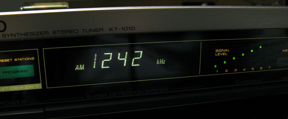 TRIO KT-1010 （チューナー） : フラットバーロードで行こう！