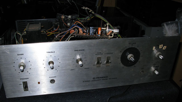 パイオニア SA-4400 (プリメインアンプ) : フラットバーロード パイオニア SA-4400 (プリメインアンプ) : フラットバーロード