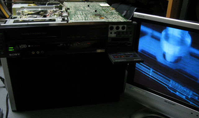 SONY EDV-5000（EDベータビデオデッキ） : フラットバーロードで