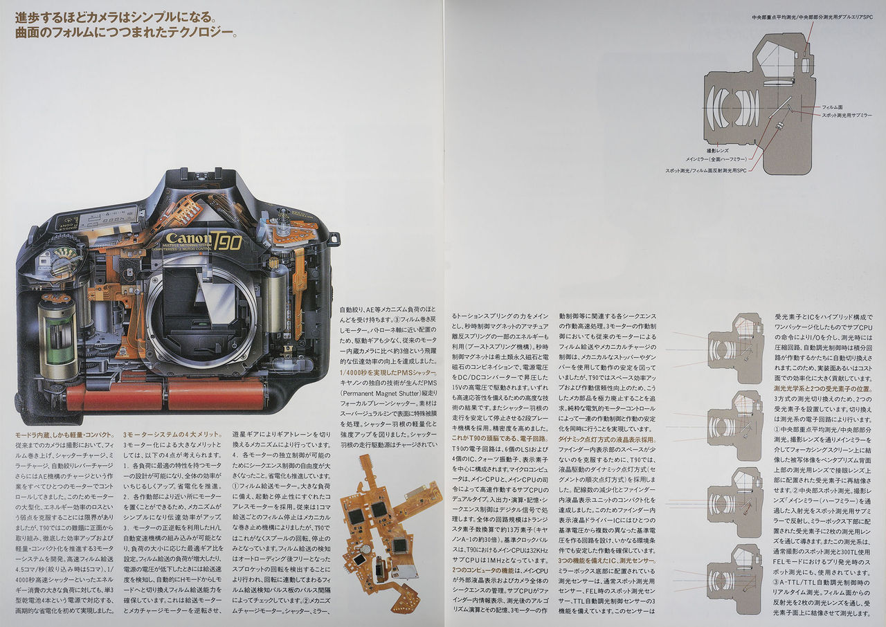 完動美品Canon T-90セット　フィルム一眼レフの最高峰 使い方紹介】フィルムカメラ Canon T90のスペックや使い方を紹介~FD