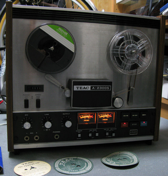 TEAC A-2300S-2T (オープンリールデッキ) : フラットバーロード
