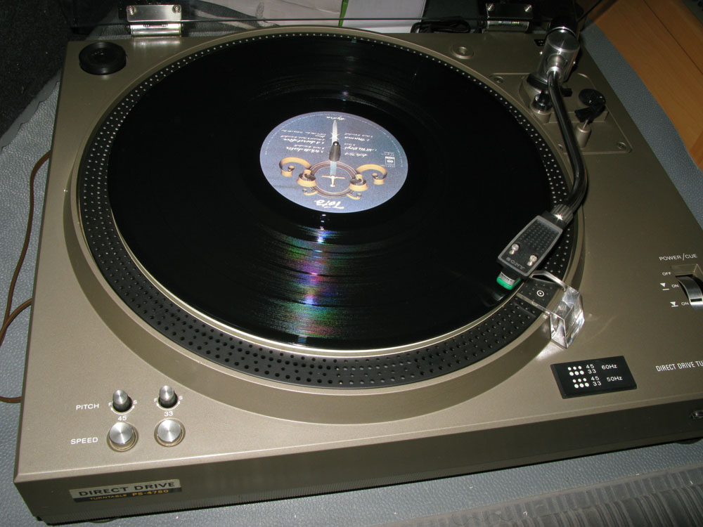 SONY PS-4750 （レコードプレーヤー） : フラットバーロードで行