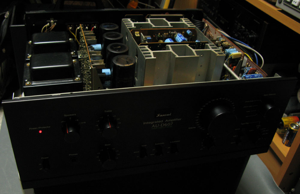 サンスイ AU-D607 その② : フラットバーロードで行こう！