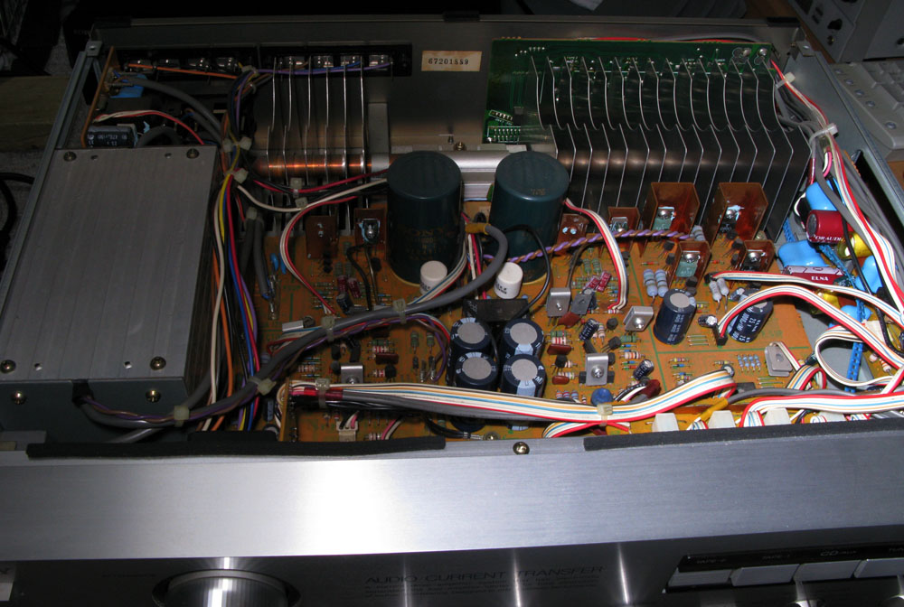 SONY TA-AX70（プリメインアンプ） : フラットバーロードで行こう！