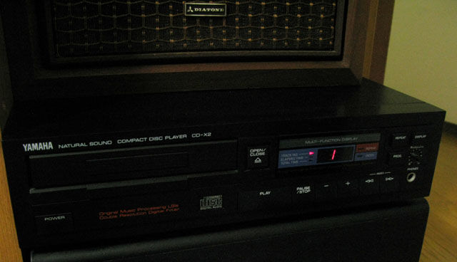 YAMAHA CD-X2 (CDプレーヤー) : フラットバーロードで行こう! YAMAHA CD-X2 (CDプレーヤー) : フラットバーロードで行こう!