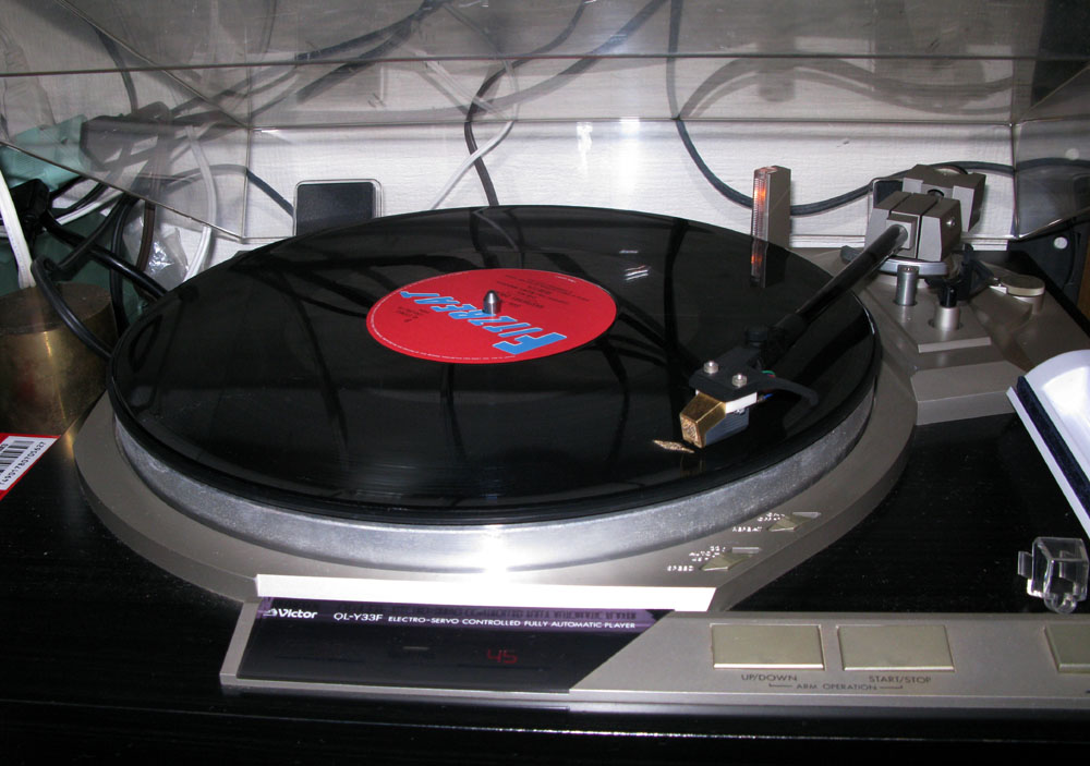 ビクター QL-Y33F(レコード プレイヤー) : フラットバーロードで