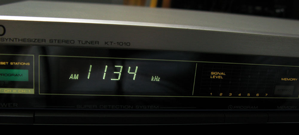 TRIO KT-1010 （チューナー） : フラットバーロードで行こう！