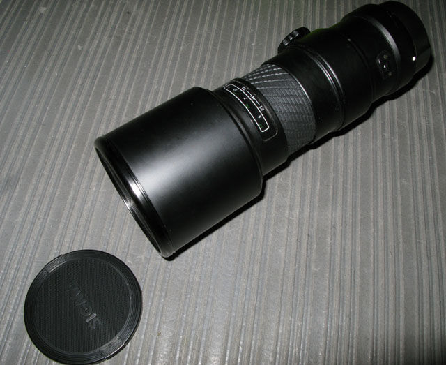 シグマ APO 400mm F5.6 （80年代末期～90年代初期？） : フラットバー