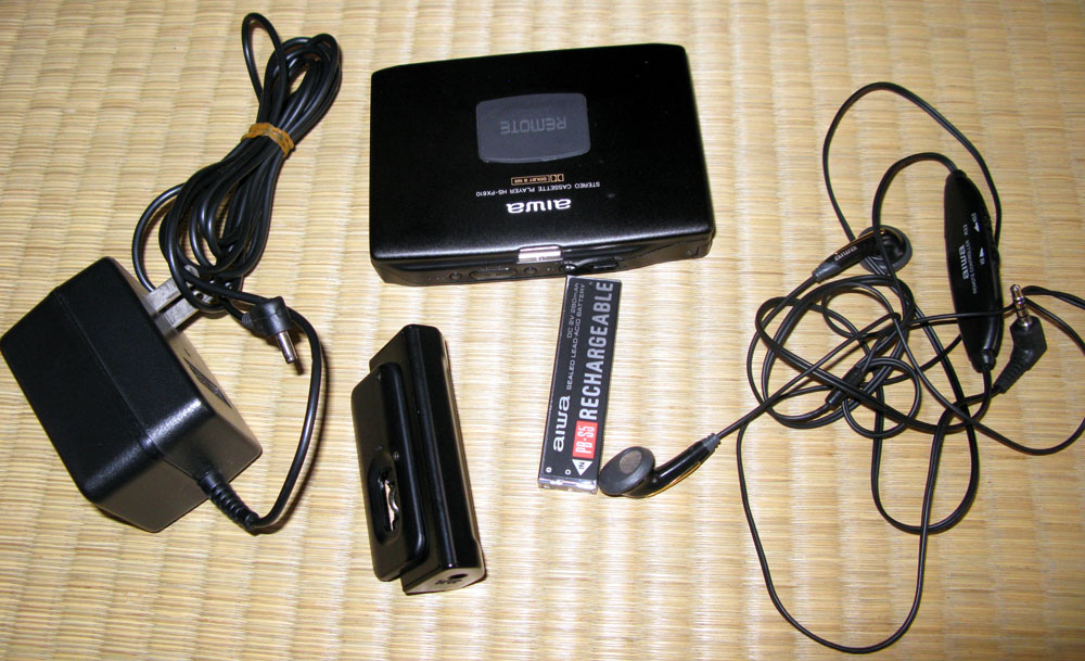 AIWA HS-PX610(ポータブルカセットプレーヤー) : フラットバー AIWA HS-PX610(ポータブルカセットプレーヤー) : フラットバー