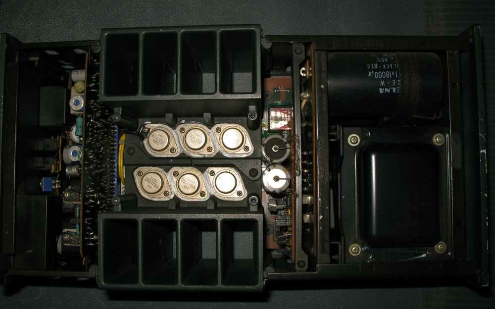 TRIO L-07M (パワーアンプ)その① : フラットバーロードで行こう! TRIO L-07M (パワーアンプ)その① : フラットバーロードで行こう!