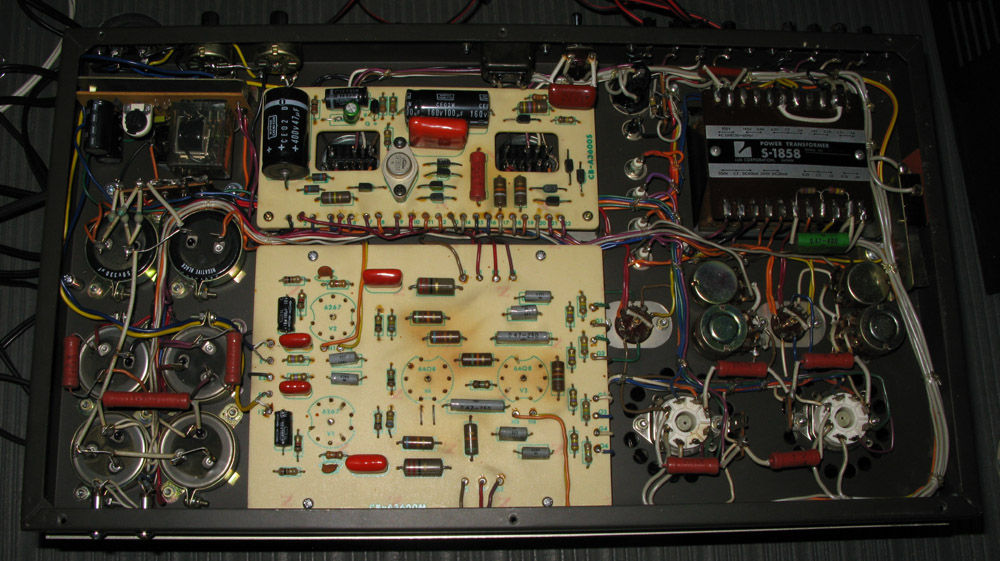 LUXMAN MQ80 真空管アンプ : フラットバーロードで行こう! LUXMAN MQ80 真空管アンプ : フラットバーロードで行こう!