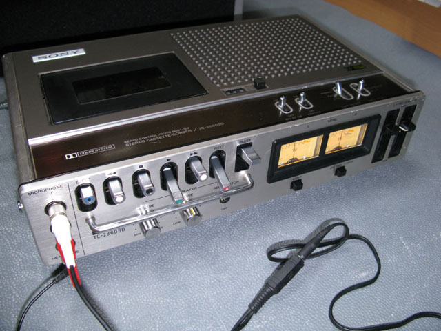 SONY TC-2860SD （カセットデンスケ） : フラットバーロードで行