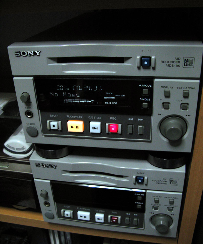 SONY MDS-B5 その⑪ : フラットバーロードで行こう! SONY MDS-B5 その⑪ : フラットバーロードで行こう!
