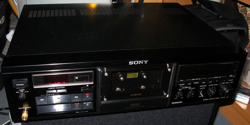 カセットデッキ SONY TC-K555ESX ジャンク品 かっこいい カセットデッキ SONY TC-K555ESX ジャンク品 かっこいい