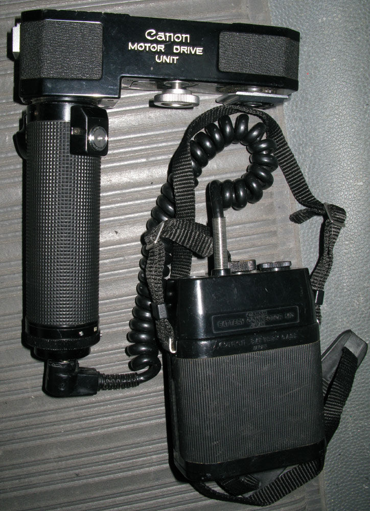 キヤノン F-1 モータードライブMD : フラットバーロードで行こう！