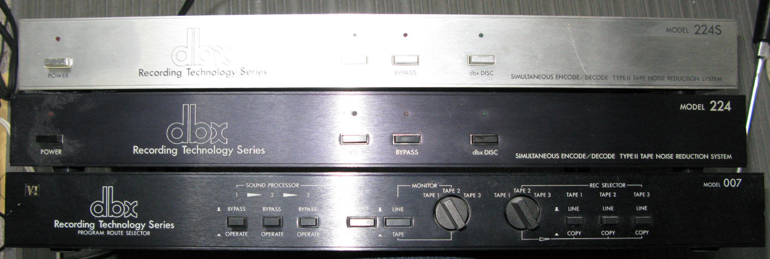 dbx 224 ノイズリダクション : フラットバーロードで行こう! dbx 224 ノイズリダクション : フラットバーロードで行こう!