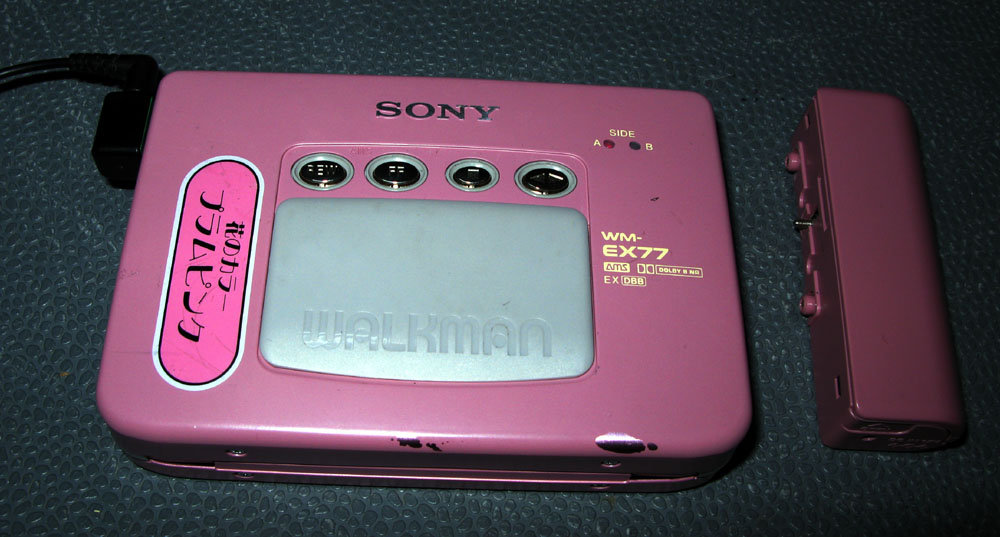 非売品SONY レトロ ウォークマン ベルト ノート