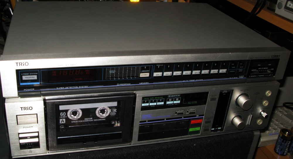 TRIO KT-1010 （チューナー） : フラットバーロードで行こう！