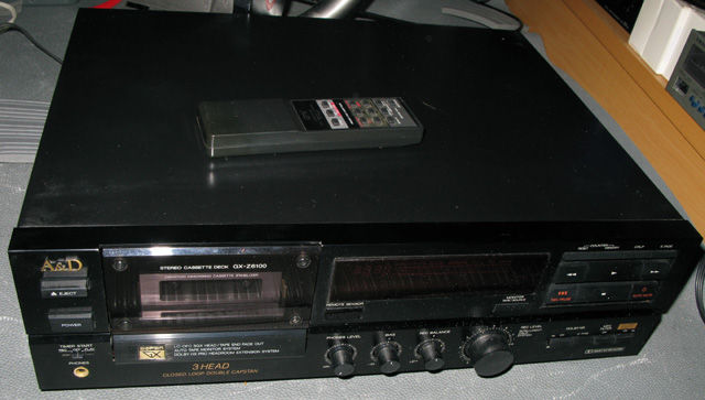 A&D GX-Z6100 (カセットデッキ) : フラットバーロードで行こう!