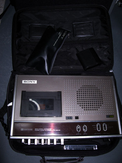 SONY TC-2860SD （カセットデンスケ） : フラットバーロードで行