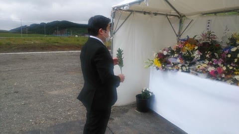 200906胆振東部地震慰霊祭01
