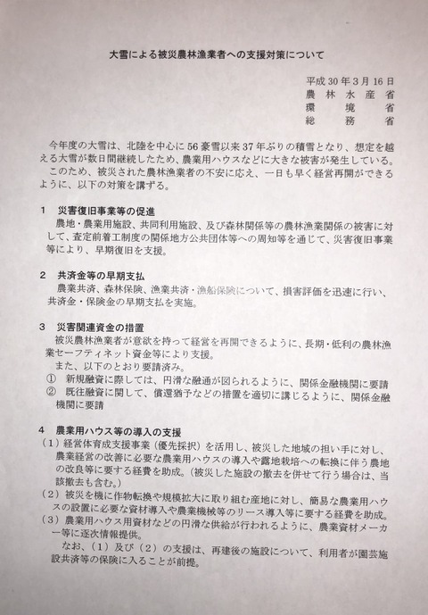 180316豪雪被害への支援決定02