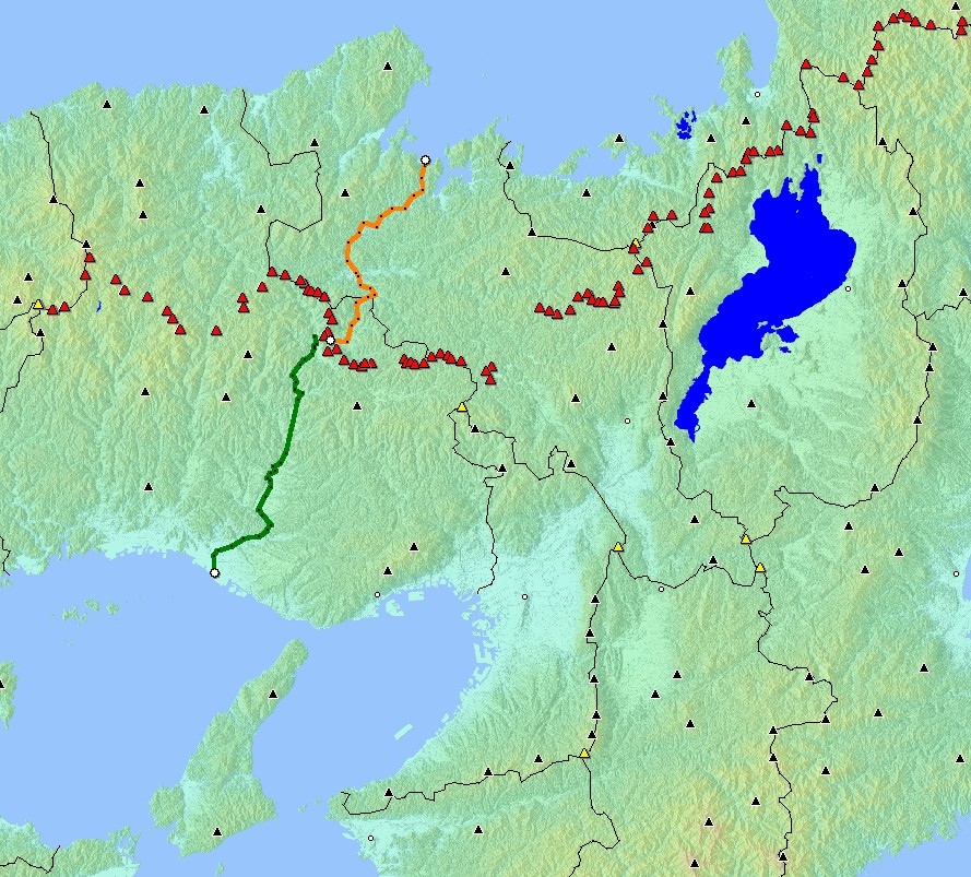 分水嶺 今は自転車 分水嶺 今は自転車