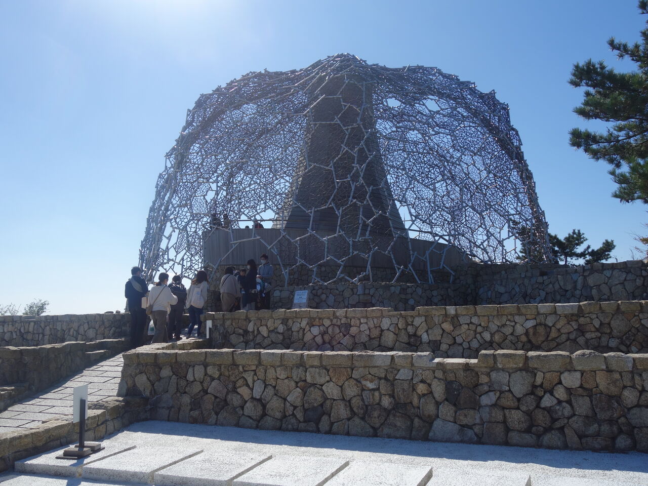 2020秋 神戸の旅⑤ 「自然体感展望台 六甲枝垂れ」 : タワマン