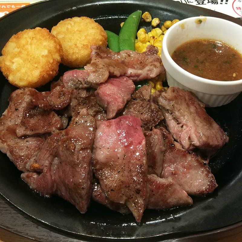 年中無休24時間営業のガスト野田阪神店でビーフカットステーキてんこ盛り1 399円 大阪グルメタクシードライバー 年中無休24時間営業のガスト野田阪神店でビーフカットステーキてんこ盛り1 399円 大阪グルメタクシードライバー