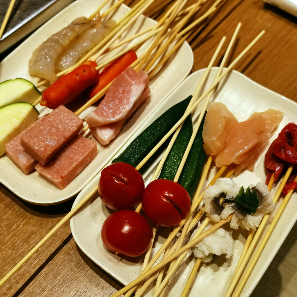 今日は家族サービス 串かつ食べ放題 串まる イオンモール堺鉄砲町店に行ってみた 大阪グルメタクシードライバー