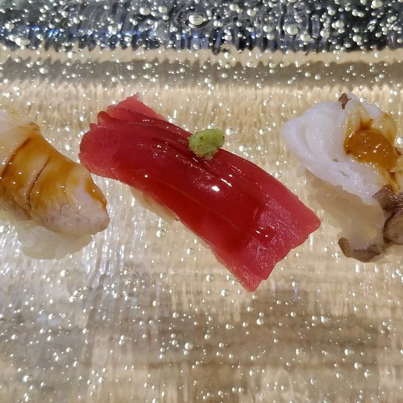 3軒目は寿司 まんま離れで江戸前鮨 日本酒を食べまくりの飲みまくり 大阪グルメタクシードライバー