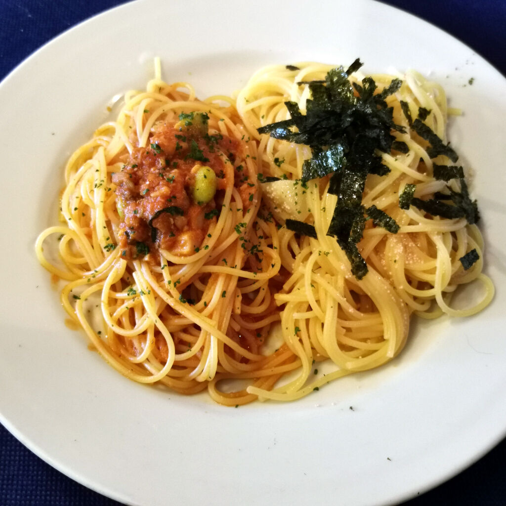 大阪南海難波ランチ食べ歩き 2軒目はイタリアンのオステリアスドウでパスタランチ 1人で2種類選べるナイスなレストラン 大阪グルメタクシードライバー 大阪南海難波ランチ食べ歩き 2軒目はイタリアンのオステリアスドウでパスタランチ 1人で2種類選べるナイスなレストラン 大阪グルメタクシードライバー