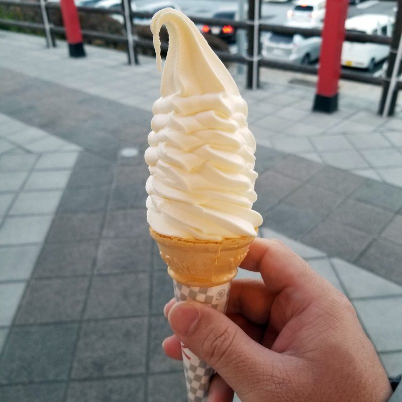 伊勢自動車道 安濃 あのう サービスエリア上り 名古屋 新名神方面の安濃横丁でソフトクリーム買って小休止 大阪グルメタクシードライバー