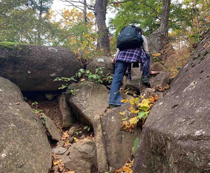 道無き道を行く 三つ峠