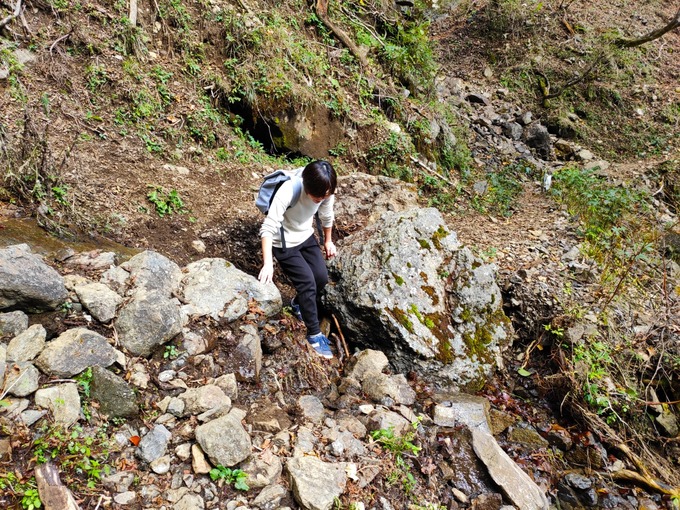 道無き道をゆく 三つ峠