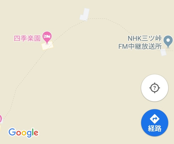 三つ峠 googlemap
