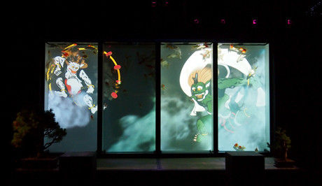 アートアクアリウム 屏風