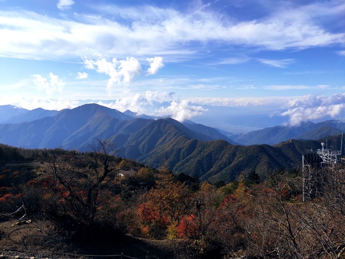 三つ峠山頂