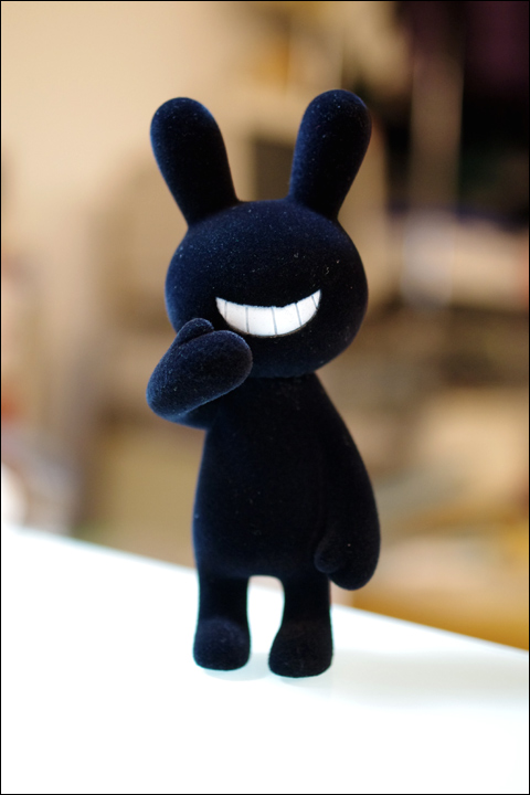 □フロッキーバージョンのブラックラビットが納品されました！ : にん