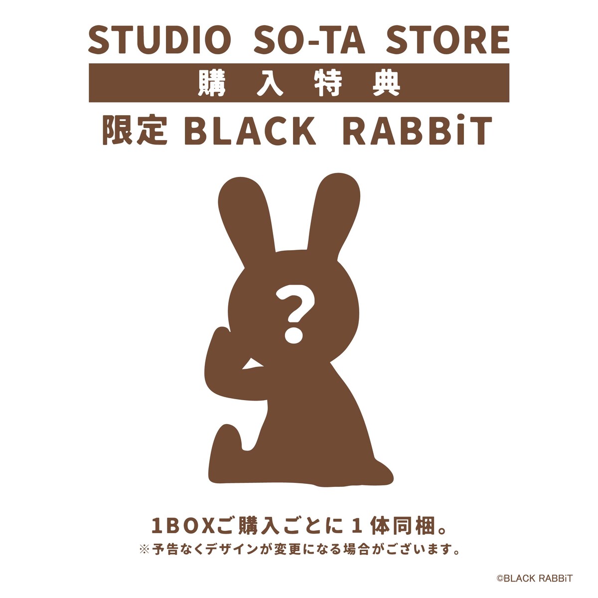 ブラックラビット　通常サイズ④ BLACK RABBiT ブラックラビット BIG SOFVI COLOR：パステル