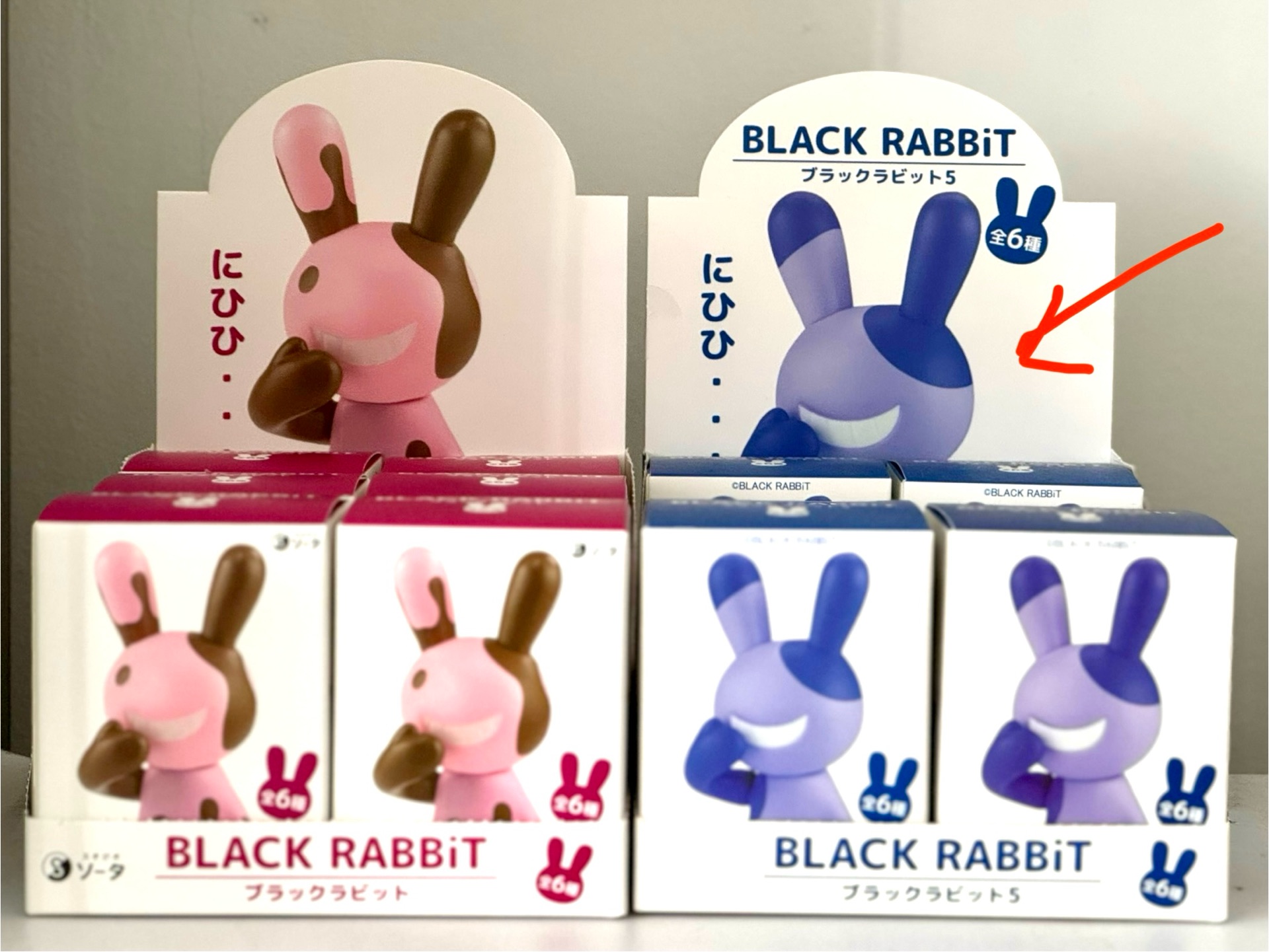 予約受付終了】BLACK RABBiT【1BOX／6個入】《予約：2024年2月下旬発送予定