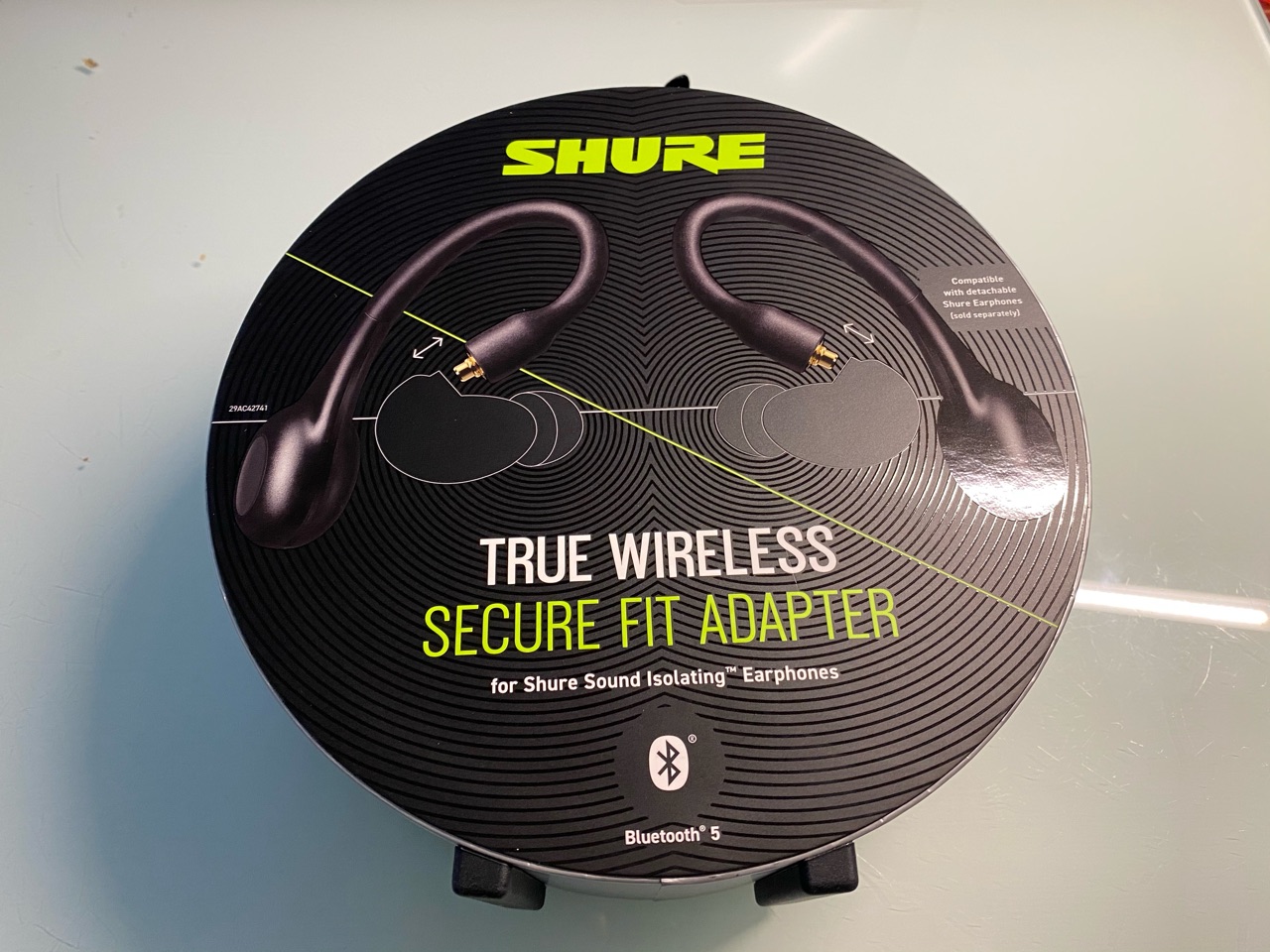 □SHURE ワイヤレスアダプター RMCE-TW1 : にんにき日記 □SHURE ワイヤレスアダプター RMCE-TW1 : にんにき日記