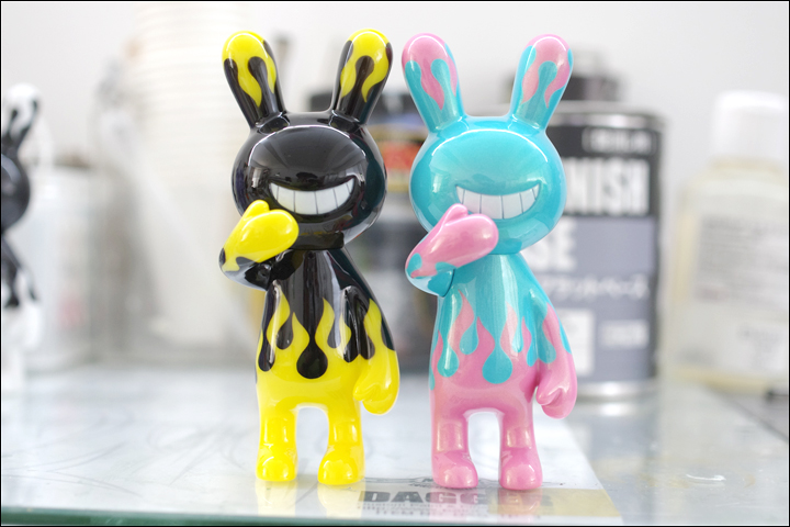 ブラックラビット　ブロック/カフェオレ風 ブラックラビット ブロック/カフェオレ風 ブラックラビット ブロック