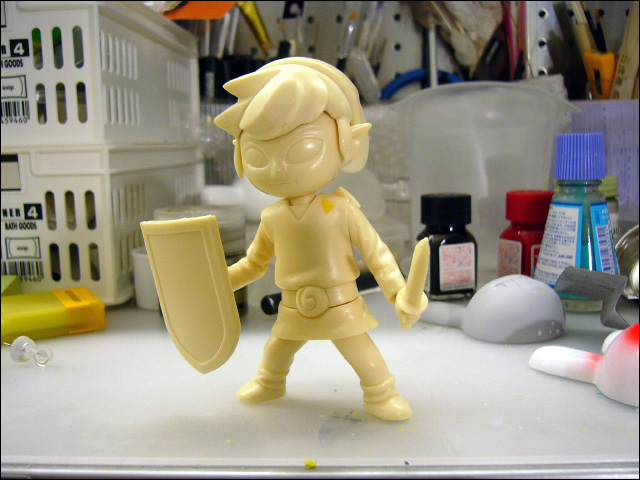 ゼルダの伝説 リンク フィギュア ガレージキット ゼルダの伝説