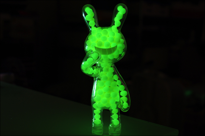 透明素体 蓄光bb弾 にんにき日記