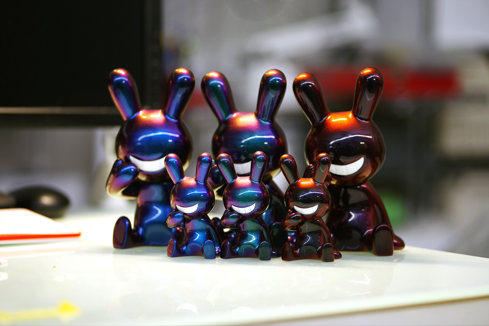 BLACK RABBiT ブラックラビット ビッグソフビサイズ①