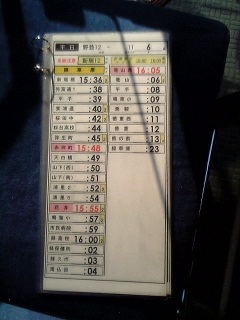 緑のスタフ式 名古屋市交通局の ウラ 館