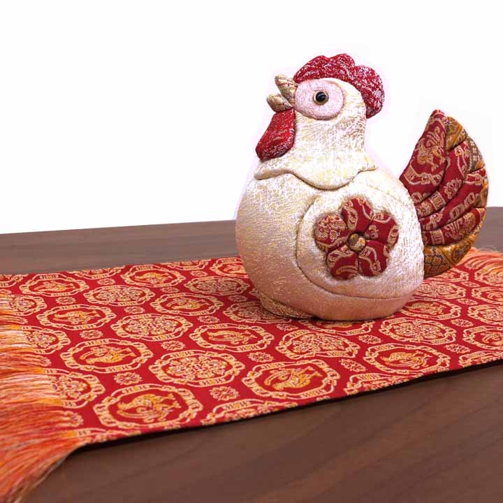 木目込人形干支酉(とり)