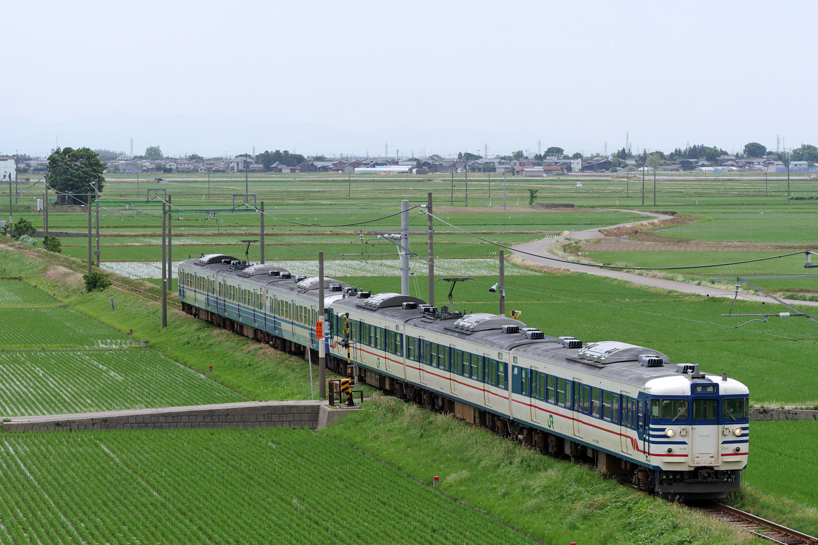 18 6 10 越後線 越後曽根 越後赤塚 どみやんの写真帳blog派出